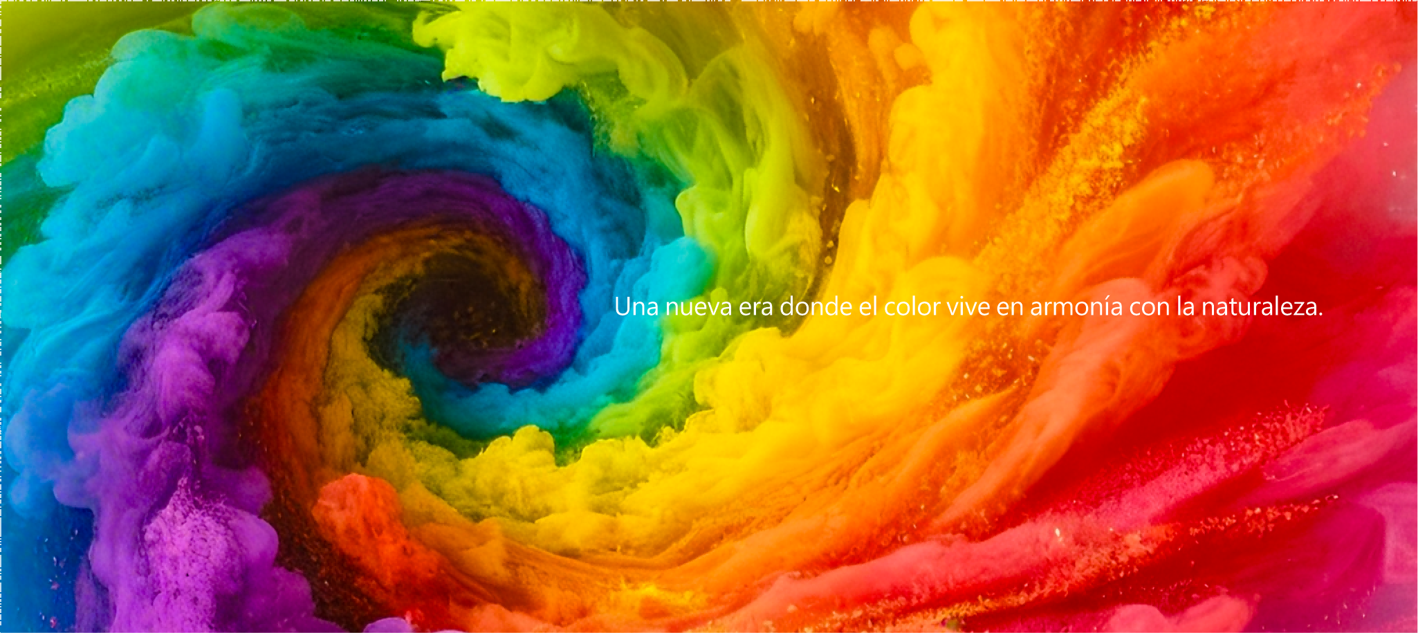 Una nueva era donde el color convive en armonía con la naturaleza.