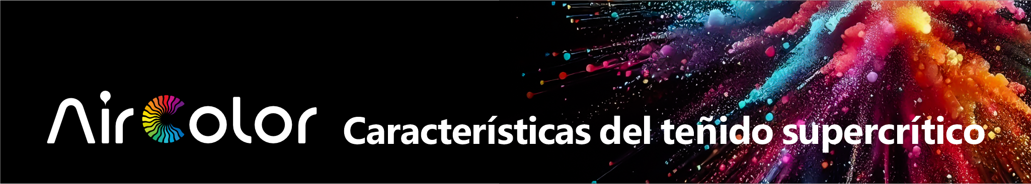 Air Color características del teñido supercrítico