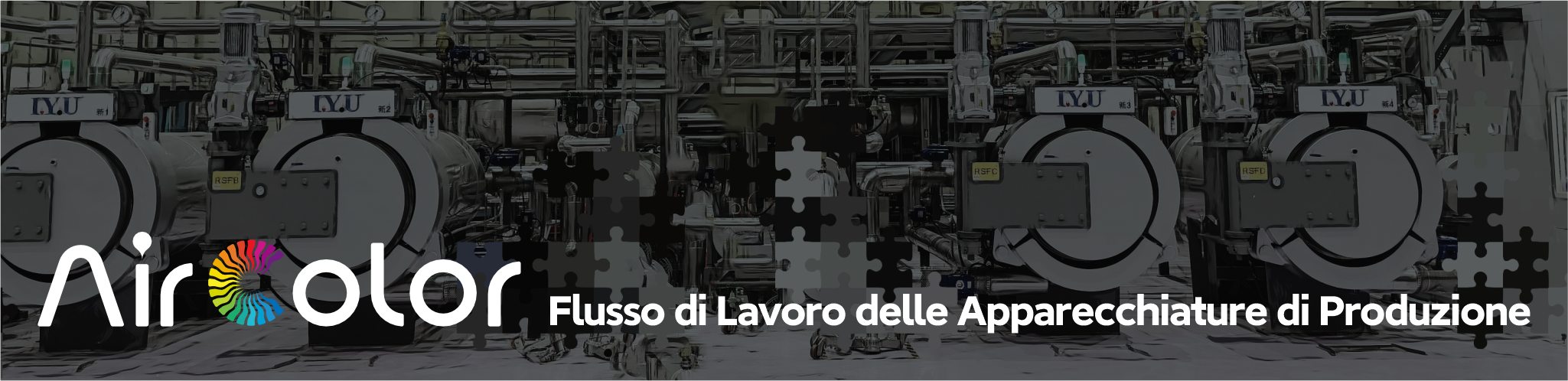 Flusso di Lavoro delle Apparecchiature di Produzione