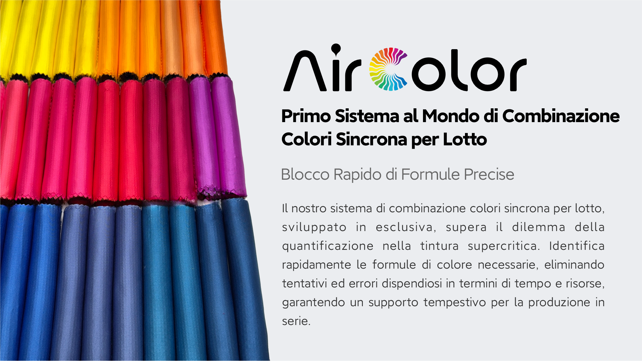 Primo Sistema al Mondo di Combinazione Colori Sincrona per Lotto